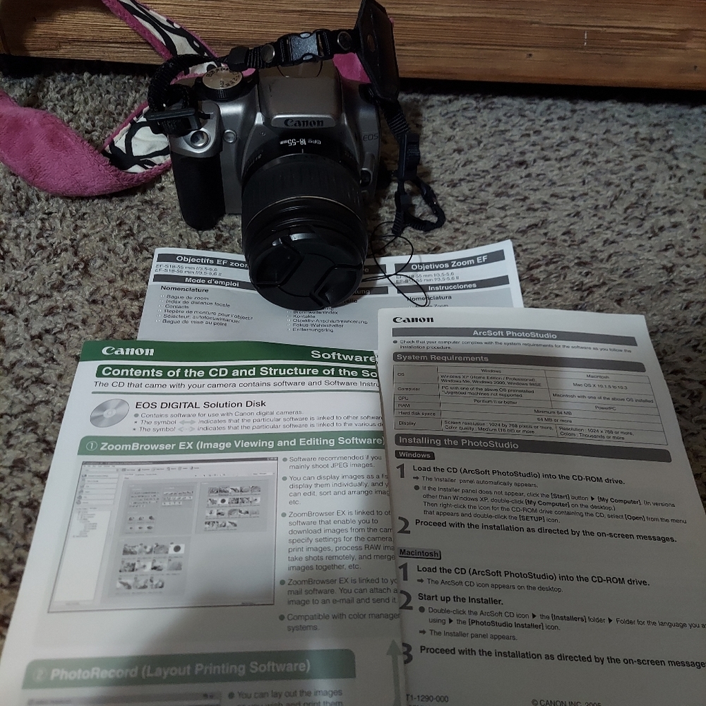 Canon rebel xt eos
